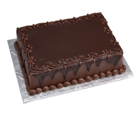Özel Günler İçin 45 Kişilik Çikolatalı Yaş Pasta